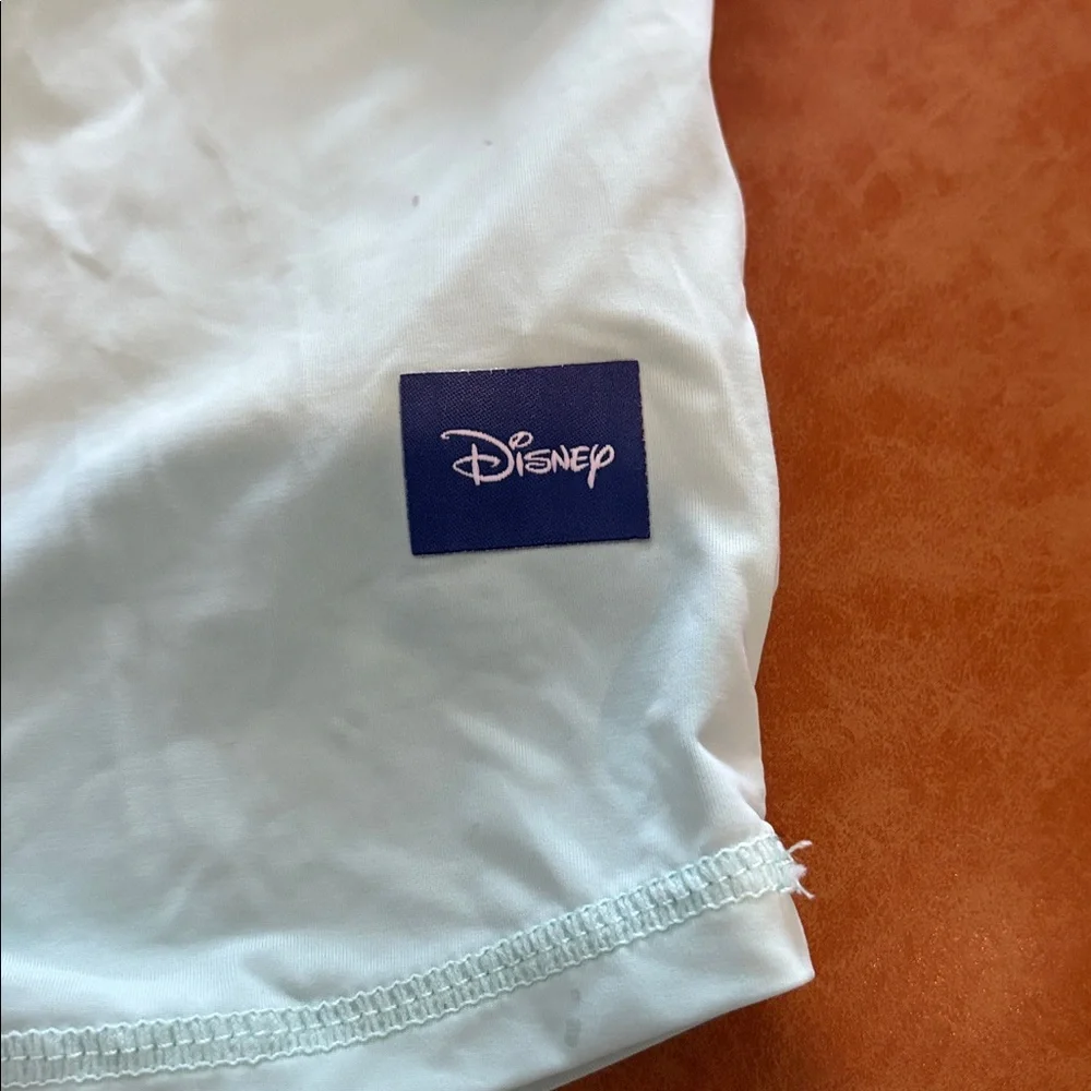 Disney Kids Long Sleeve Shirt with Mickey Mouse in Light Green - Size XS